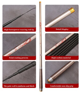 ambassador deep sea fishing poles Dark Matter SPS Inshore Travel Spinning Rods