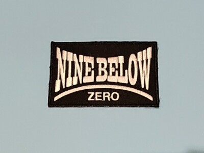 Nine Below Zero Rock Musik Patch Aufnäher / Bügelbild gesticktes Abzeichen