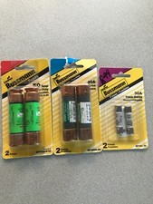 Assorted Bussman fuses. 37 packages of 2 each. See description
