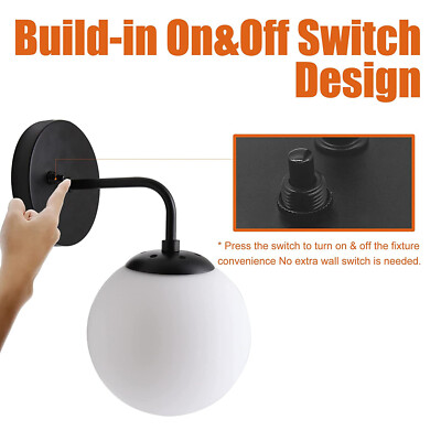 Maichis 12V LED RV Wall Sconce – Fabric Shade Bedside Reading Lamp With Built-in On/Off Switch, Warm White 3500K, E12 Bulb Included