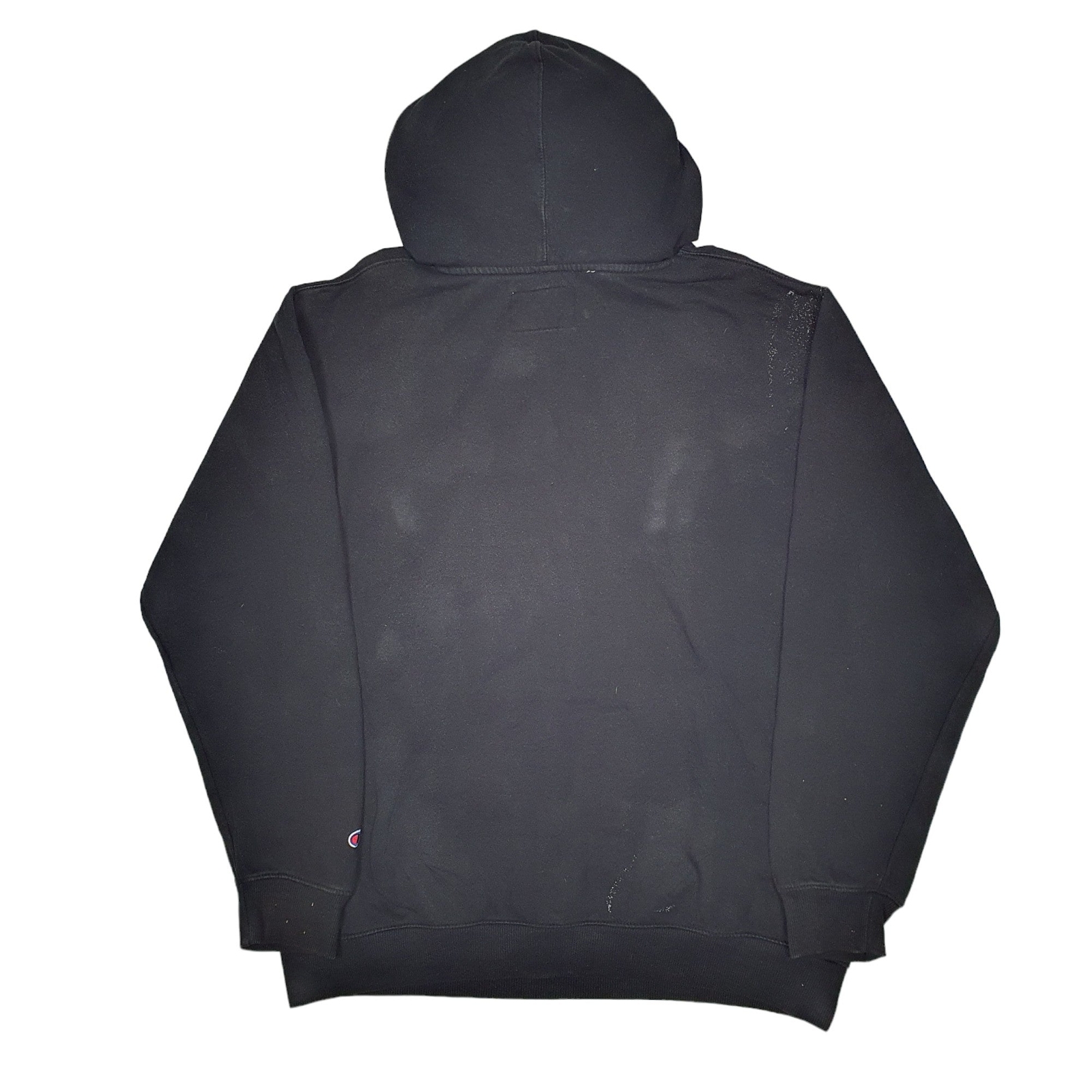 CHAMPION Hoodie Spellout Cotton Jumper Sweatshirt Mens L image 3