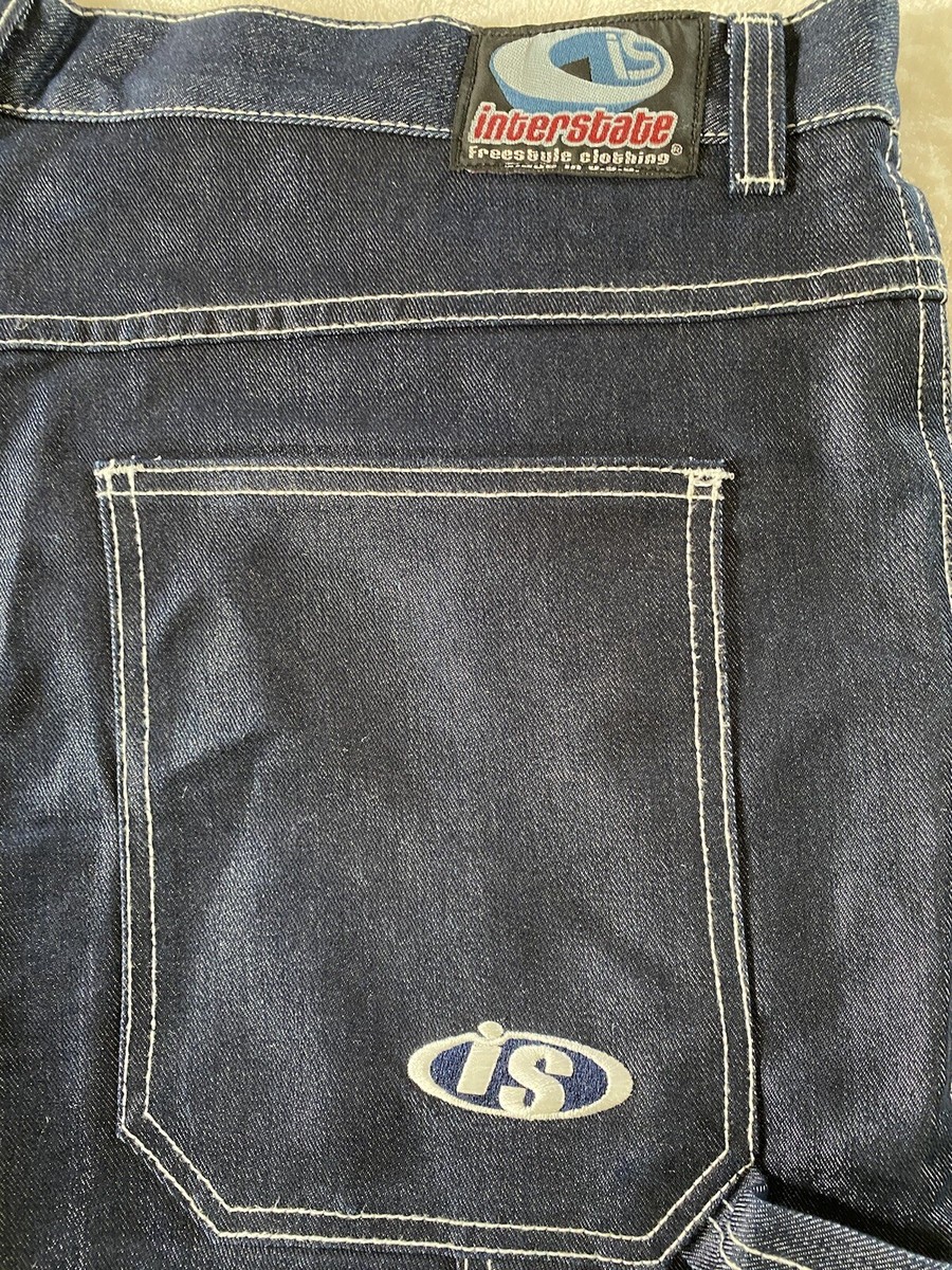 Vintage Interstate Jeans Baggy Pants Mens Size 44x34 | eBay Vintage Interstate Jeans Baggy Pants Mens Size 44x34 | eBay