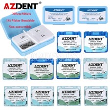 Tubos Bucales Adhesivos de Ortodoncia Dental Roth MBT 022/018 1er Molar No-Conv