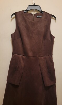 halston suede shirt dress Halston ultrasuede vintage 70s
