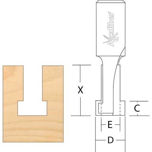 Axcaliber TSlot Cutter for Track Clamps 5052511065011 eBay