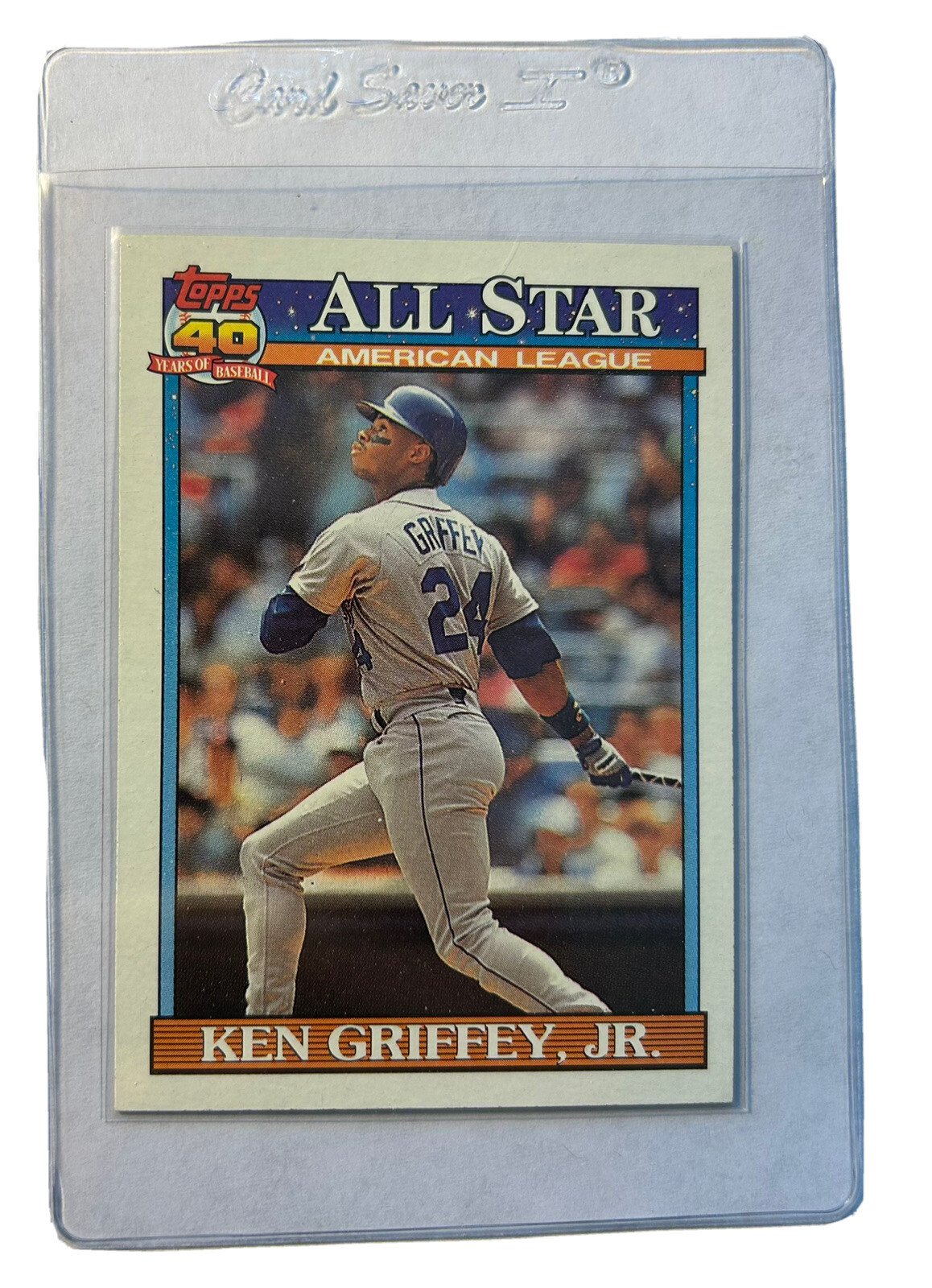 KEN GRIFFEY JR. 1991 Topps 40 Years Of Baseball # 392 All-Star Seattle