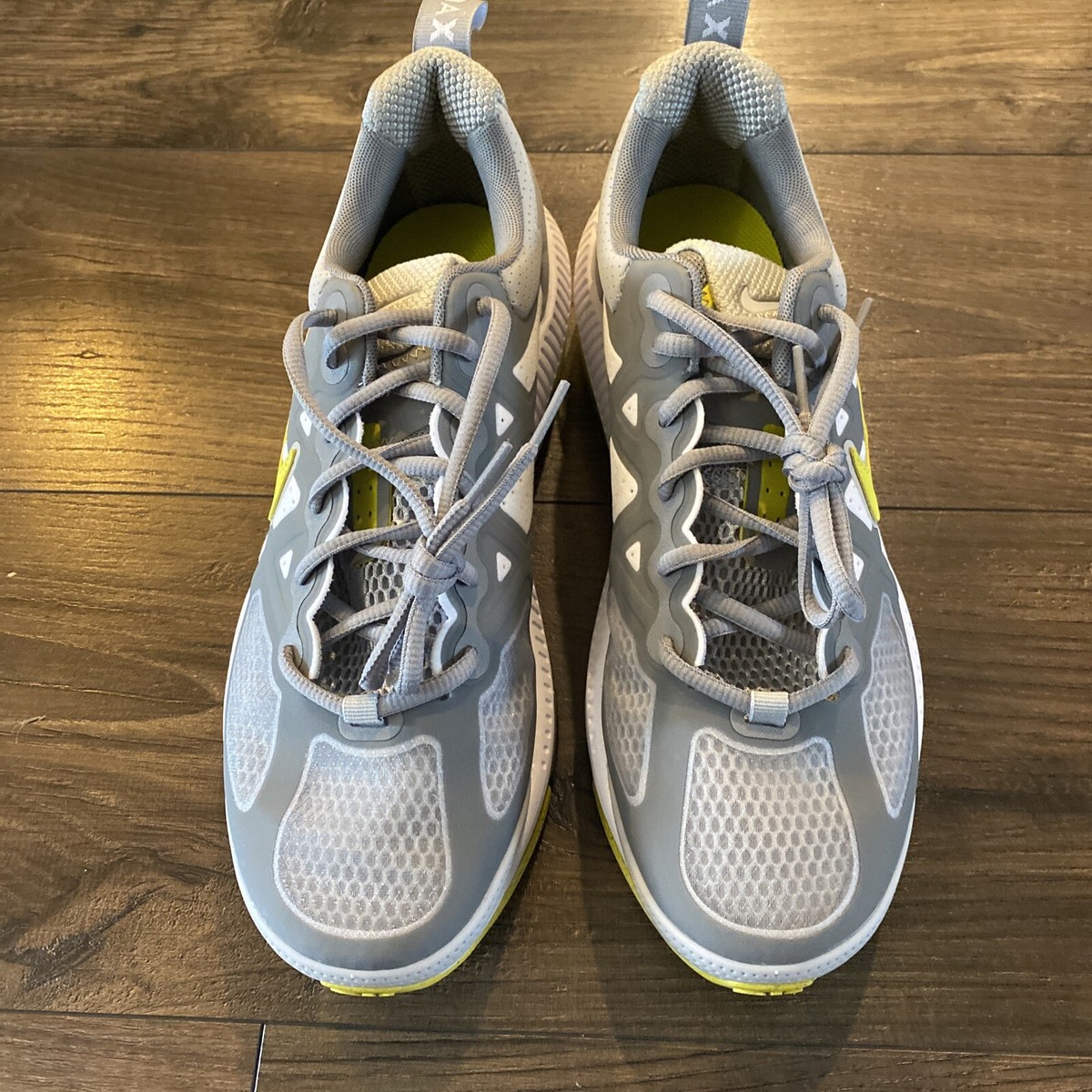 Nike Air Max Genome Gray Fog Particle Gray Volt CW1648-005  display picture 3