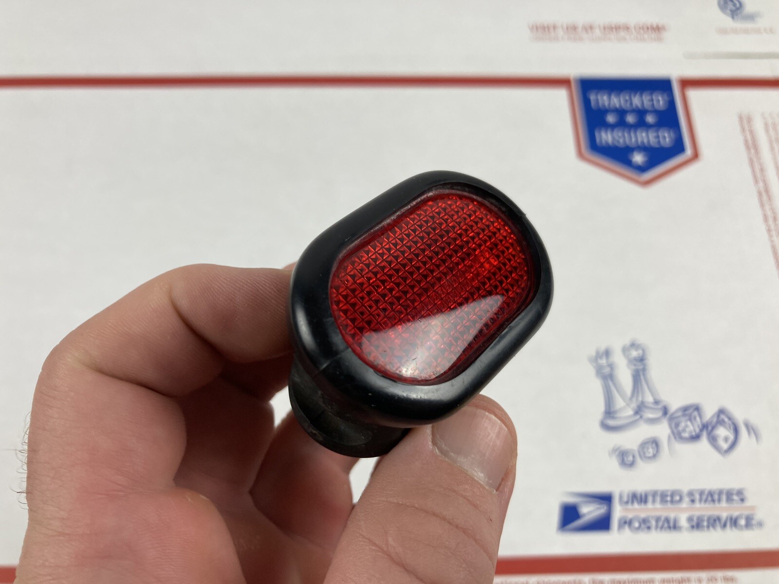 1986 Rolls Royce Silver Spur RH Front Door Open Warning Lamp Light UD23176 oem