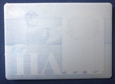 JIM RICE (1 of 1) 2022 Leaf Lumber Cyan Printing Plate 