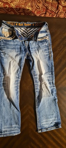 $220 Mens Rock Revival Jeans \