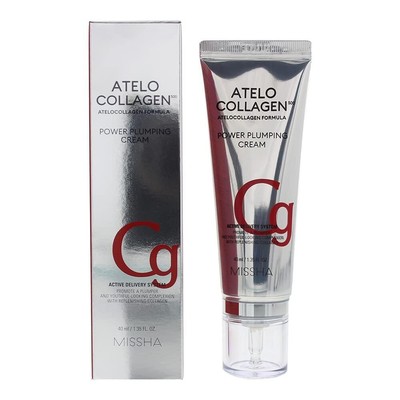MISSHA ATELO COLLAGEN 500 POWER PLUMPING CREAM - Korean Collagen cream for face