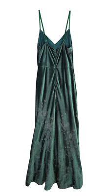 marchesa notte embroidered velvet high low dress Velvet Plunging Gown main image 1