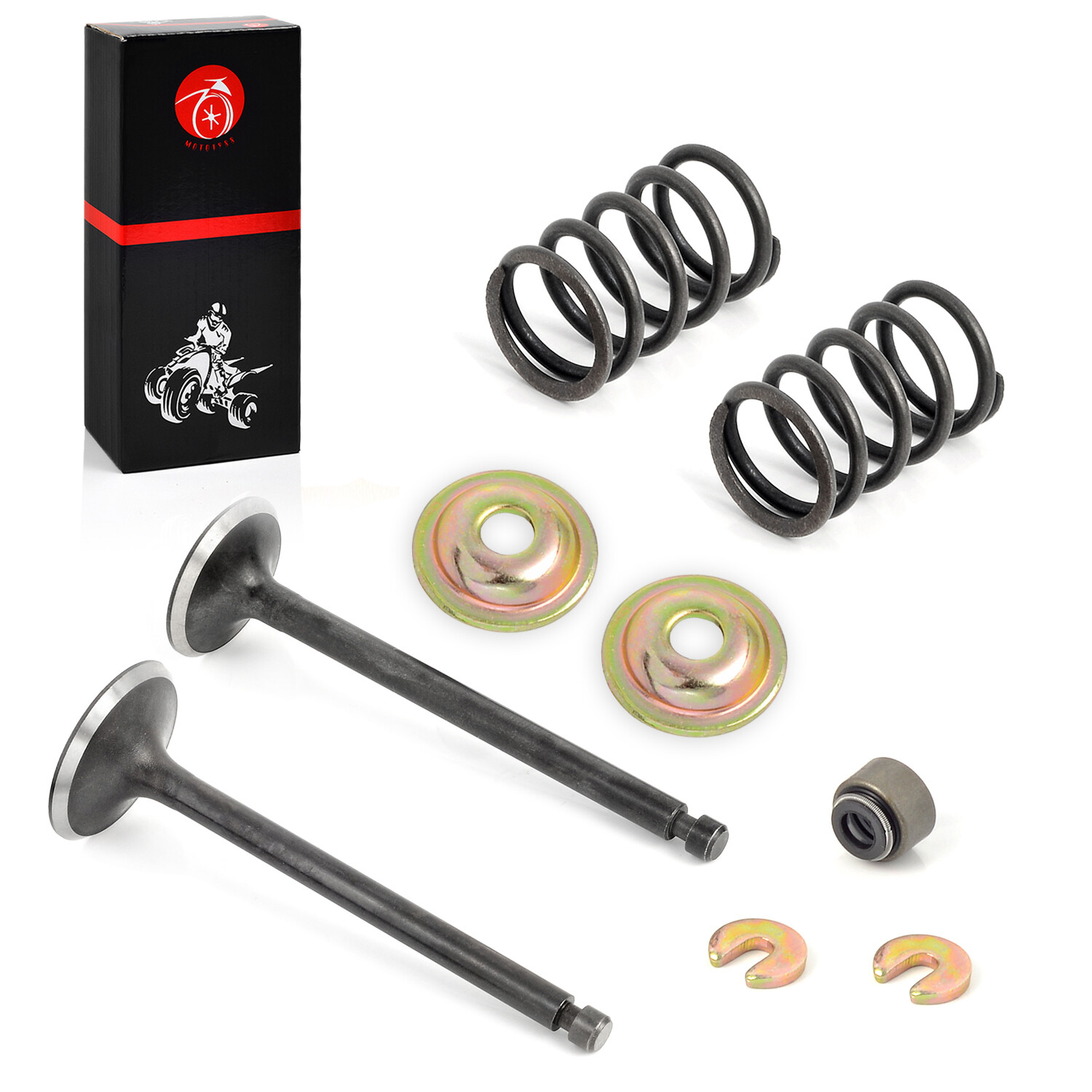 Intake Exhaust Valve & Seal SPRING Kit For Yamaha Golf Cart G2 G5 G8 G9