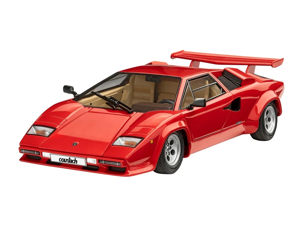 Revell 1:24 Lamborghini Countach LP500S Kit Modello - 07730 - Immagine 3 di 3