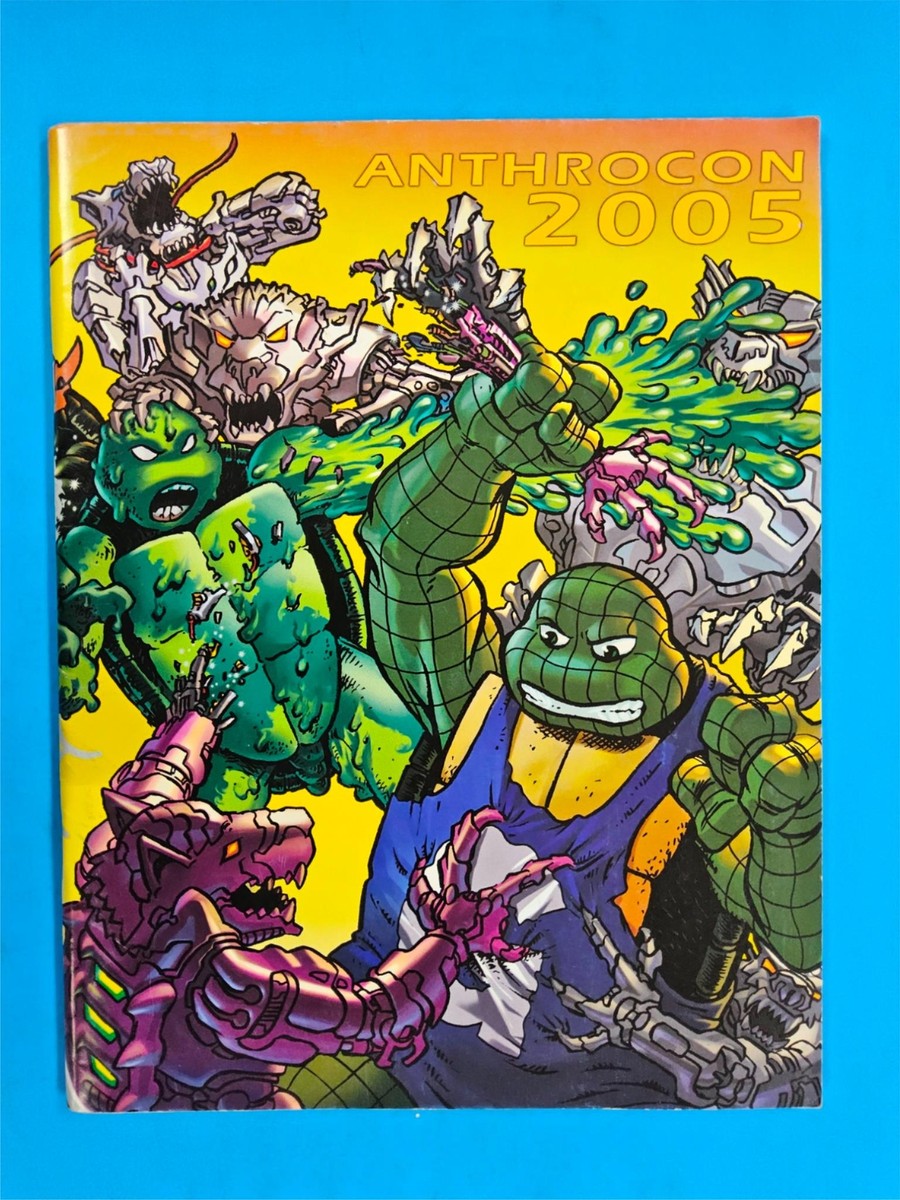 2005 ANTHROCON Furry Con Book ~ Laird TMNT Teenage Mutant Ninja
