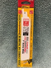 Bi-Metal Extra Wide Heavy-Duty Blade 1"x6" 10 TPI (5-PACK)  by IVY Classic 28776