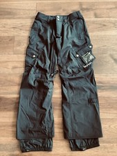Burton Snowboard Snow Pants Womens XS Black Lined  Worn Once 