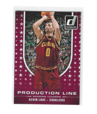 2014-15 Donruss Basketball Production Line Scoring Insert #4 Kevin Love