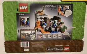 Box Only LEGO 21113 Minecraft: The Cave Box Only