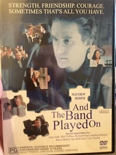 And The Band Played On region 4 DVD (1993 Matthew Modine drama tv movie)
