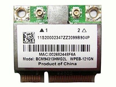 BroadCom BCM94313HMG2L Half Mini PCI-e WLAN Wifi Card- WPEB-121GN