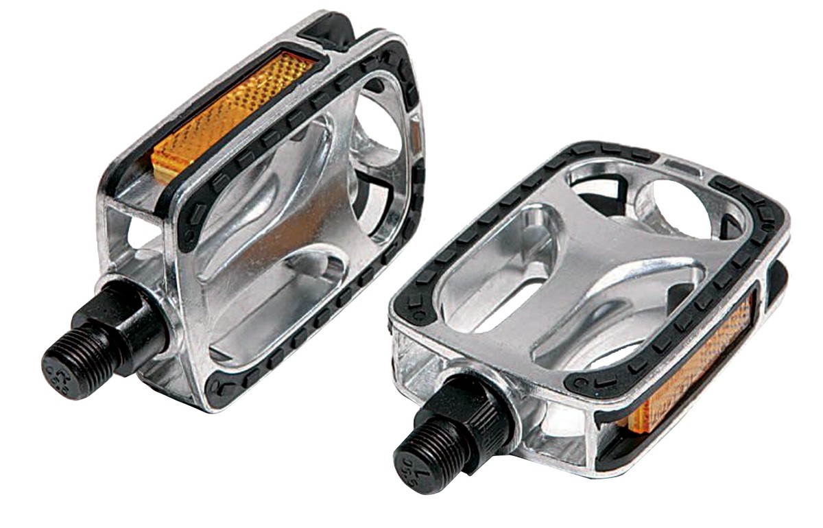 Pedali Bicicletta Antiscivolo Con Catarifrangenti - Coppia Universale 14mm Per Sicurezza - Foto 9
