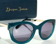 NEW Draper James ISABELLE Dark Tea Designer w/ Gray Lens Womens Sunglass SU 0019