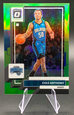 2022-23 Cole Anthony SP /149 Donruss Optic Lime Green Holo Prizm #145 | Magic