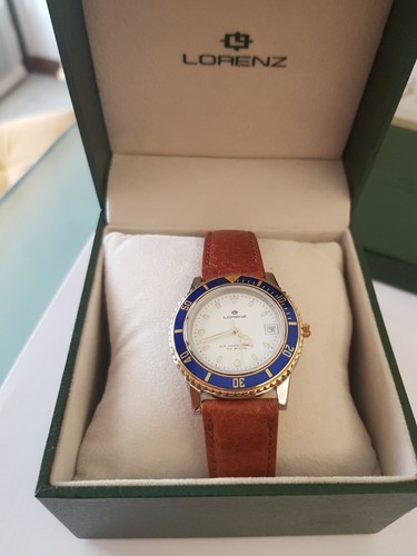 Orologio Lorenz movimento Quartz Uomo, scatola originale, REF. 13304 BE |  eBay