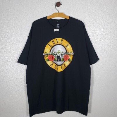 Y2K Guns N Roses Nwt Black Tee Shirt 