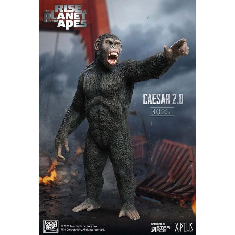 RISE OF THE PLANET OF THE APES Caesar 2.0 Statua Normal Version 30 cm STAR ACE