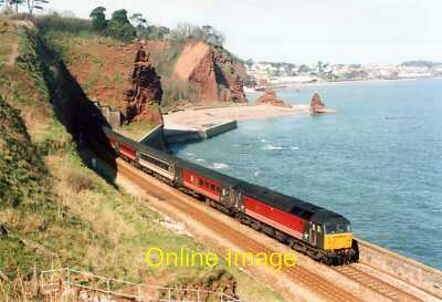 Railway Photo 6x4 Class 47 47750 Virgin Passenger Train Dawlish 26 3 02 railway-photo-6x4-class-47-47750-virgin-passenger-train-dawlish-26-3-02