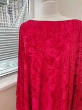 Crush Velvet lagenlook kaftan  XXXXL 61" Width 48" Length Sale