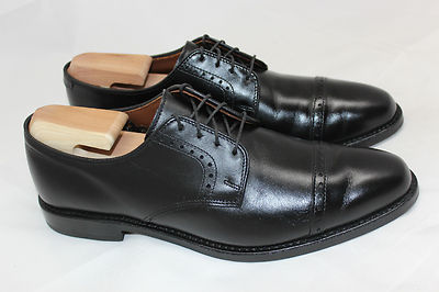 $350 Mens Allen Edmonds 'Clifton' Oxford Dress Shoes Black Calf