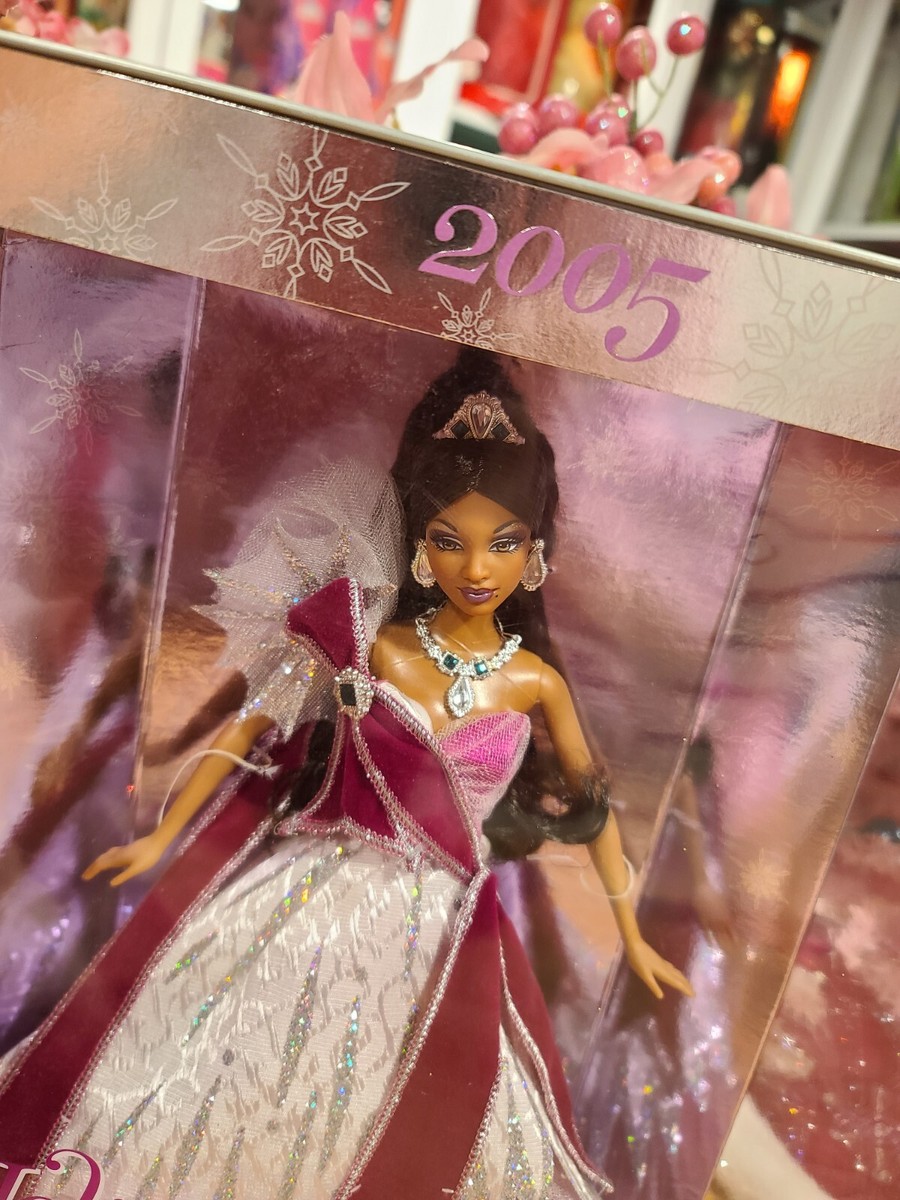 NEW! 2005 BOB MACKIE HOLIDAY BARBIE AFRICAN AMERICAN! | eBay