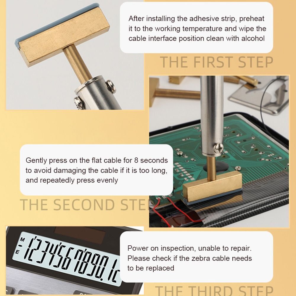 LCD Screen Flex Cable Soldering Iron T Tip Heater Tip Thead Hot