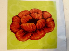 LATCH HOOK KIT, POPPY