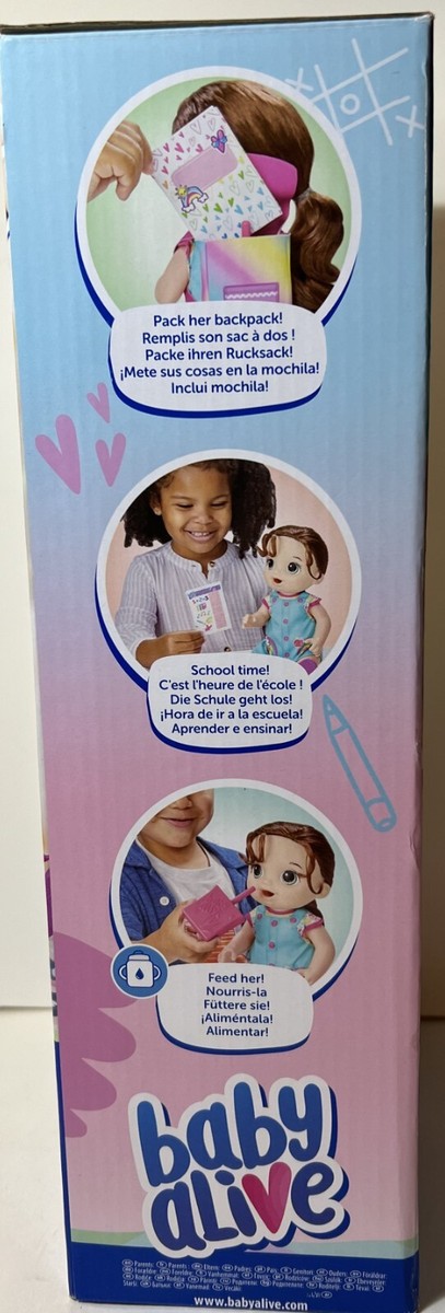 Baby Alive Time for School Baby Doll Set Back to School 12