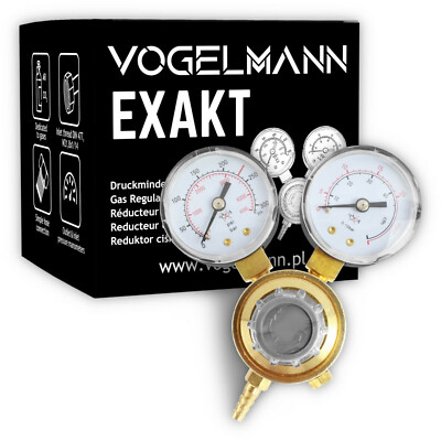 Vogelmann EXAKT Druckregler Inertgas Argon CO2 MIG Reduzierstück