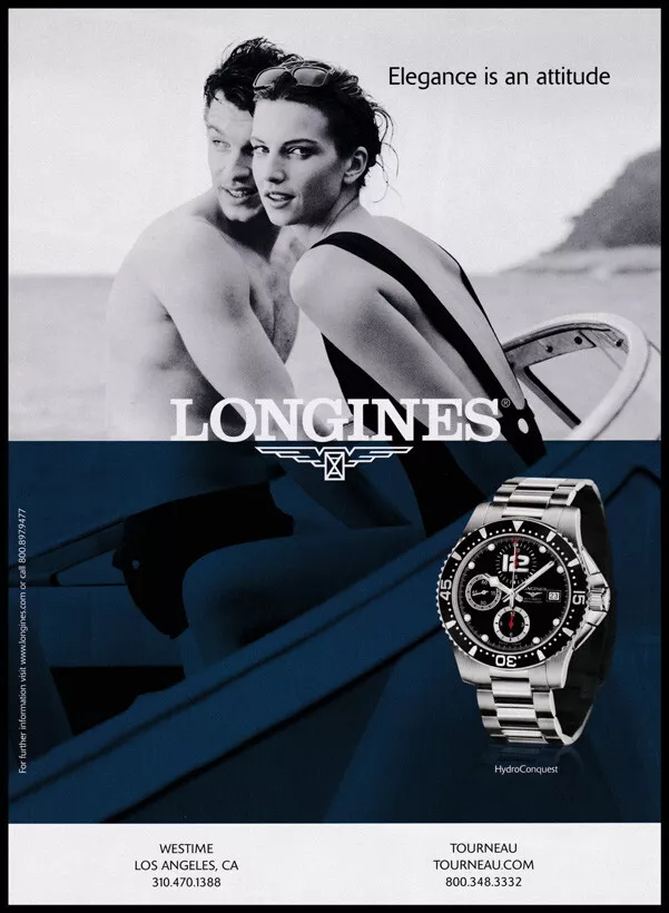 Longines elegance is an attitude sale