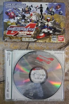 SD Gundam G Generation Advance w/ Promo CD - Game Boy Advance *EXCELLENT*
