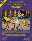 Q1 QUEEN OF THE DEMONWEB PITS Module Dungeons Dragons D&D Adventure TSR #9035