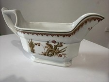 Wedgwood Old Chelsea Sauciere Gravy Boat Vintage England Vogelmotiv 1969&ndash;1982