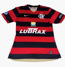 Vintage Striped BR Lubrax Petrobras #10 Soccer Jersey Medium Men