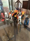 Vintage Lot 1980's Playmobil 2 Lunar Dumpers, 5 Astronauts, Robot,  Accessories