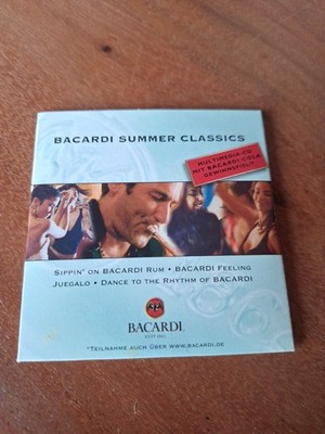 Mini-CD Barcardi Summer Classics Sippin' on Bacardi Rum, Bacardi Feeling u.a. 
