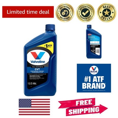 1 Quart CVT Full Synthetic Transmission Fluid - Enhances Shifting Smoothness