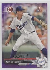 2017 Bowman Draft Purple 76/250 Morgan Cooper #BD-30 a6i