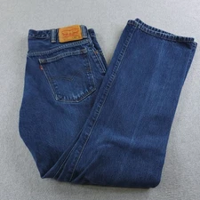 Levis 517 Jeans 36x32 Blue Denim Medium Wash Bootcut Western Cowboy Cotton Work