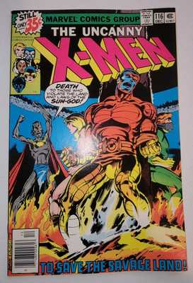 Uncanny X-Men #116 NM 1st Mention Of Wolverine Healing Power 1978 High Grade